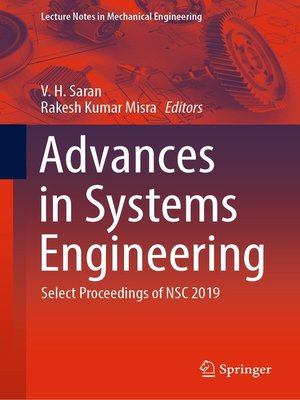 cover image of Advances in Systems Engineering
